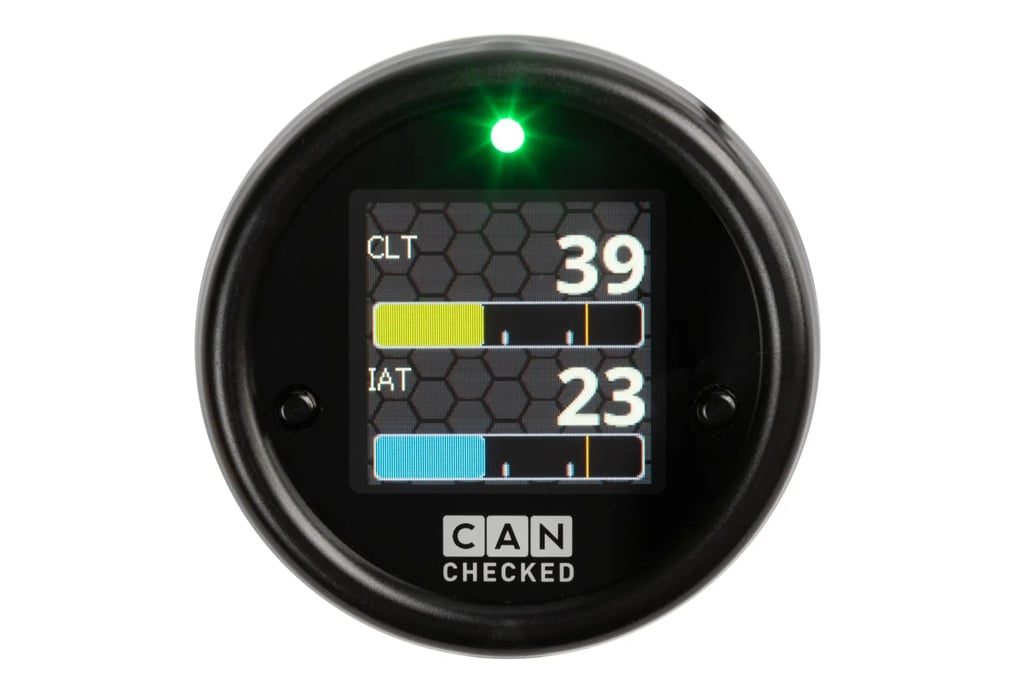 CANChecked 52mm Gauge MFD15 GEN2 (Lambda sensor bundle)