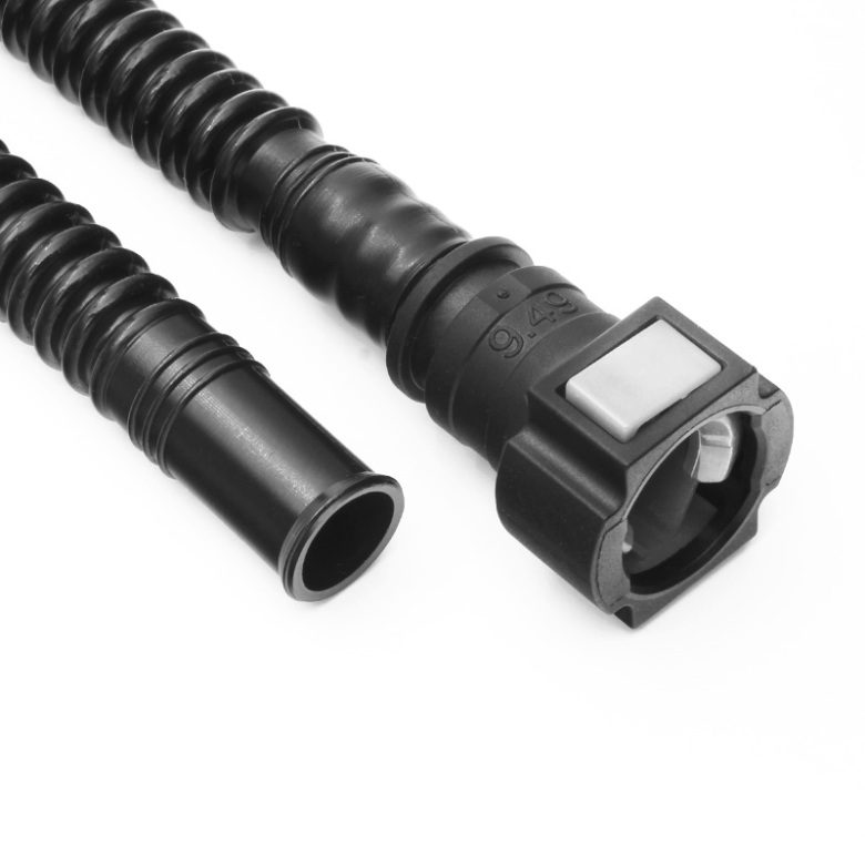 In-Tank 350mm fuel hose : SAE 7.89 90° - ID10