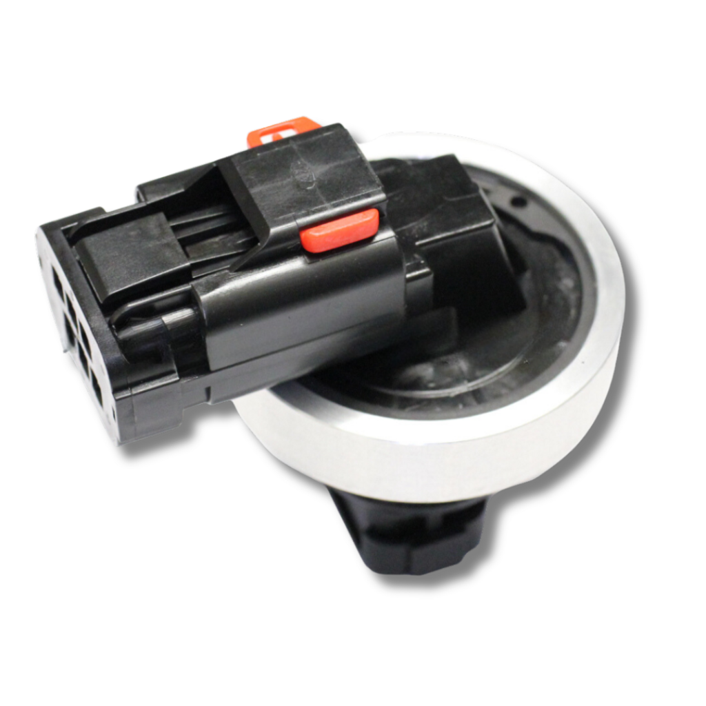 Contact tank feedthrough universal with welding flange in steel