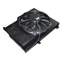 Radiator cover for Audi s2/rs2 with Spal fan