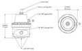 Turbosmart Fuel Pressure regulator Kompact (1/8"NPT) Sleeper