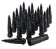 Wheel Nut Aluminum Black M12x1,25