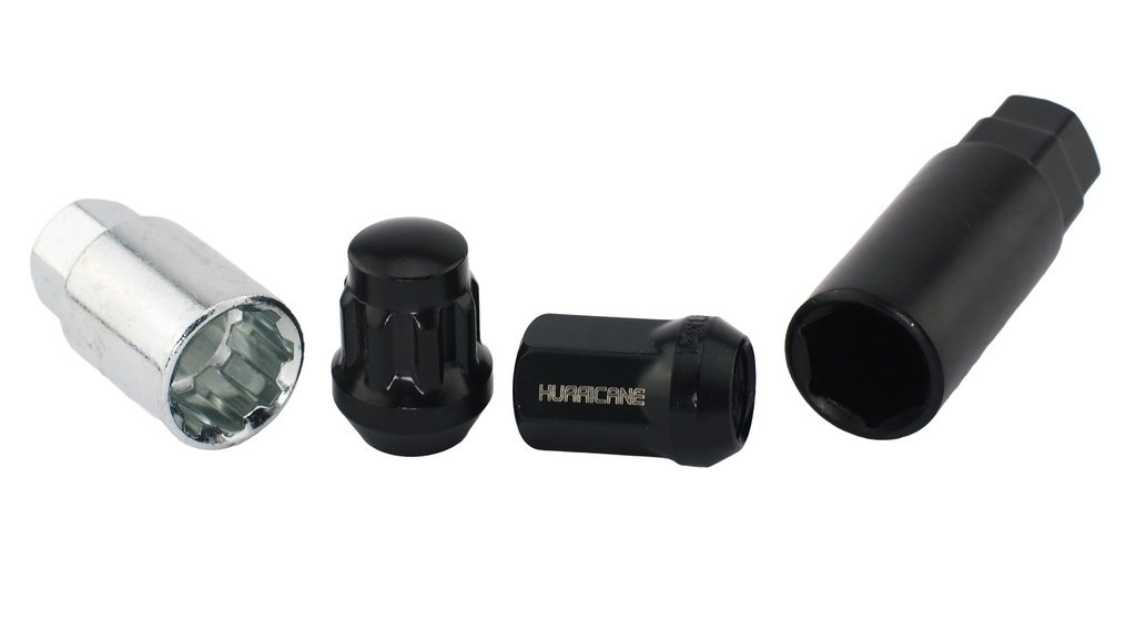 Wheel Nut Black M12x1,25 (32mm)