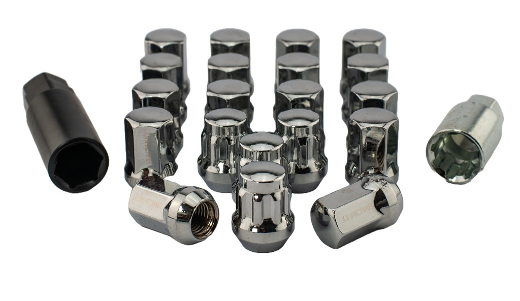 Wheel Nut Silver M12x1,25 (32mm)