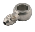 Banjo straight short AN3 (10mm) Stainless Steel
