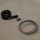 Oil in Kit Turbo 2 x Straight AN4 + Silicone Heat Protection Stocking