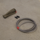 Oil in Kit Turbo 2 x Straight AN4 + Heat protection sock