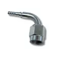 Press fitting female 3/8-24 90 degrees concave (swivel)