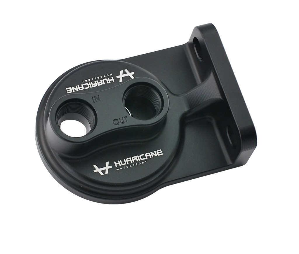 Hurricane Remote oil filter bracket With mount