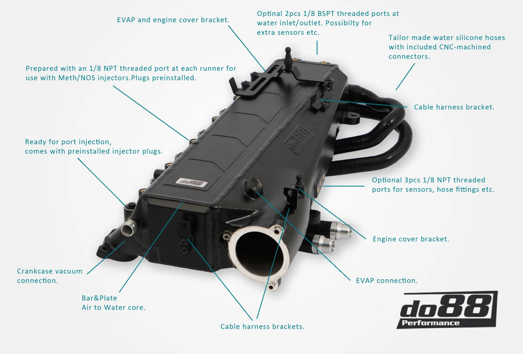 Intake manifold + Intercooler Toyota GR Supra A90/BMW B58