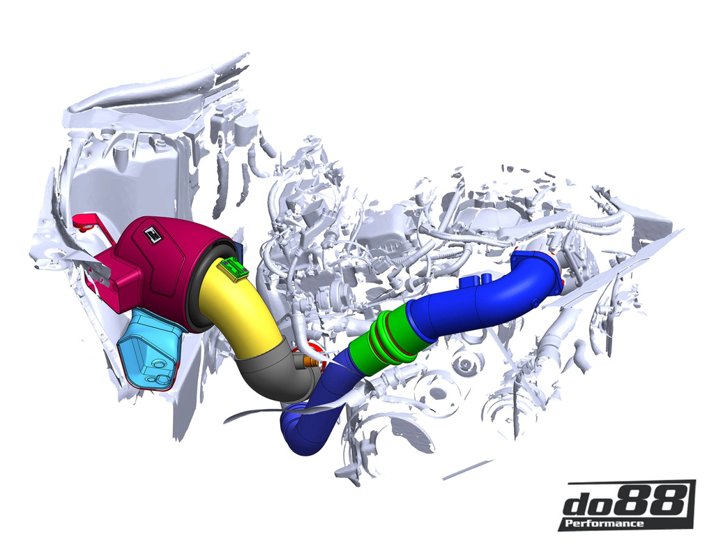 Charge pipe kit B58 Toyota Supra A90/BMW