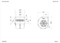 SPAL Radial fan 540 m³/h
