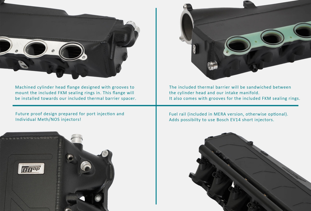 Intake manifold + Intercooler BMW B58 Gen 1