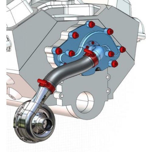 Davies Craig Ford Windsor Water Pump Delete adapter