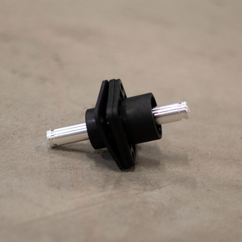 Bulkhead lead-through Battery cable (2x 5,7mm Quick connector)