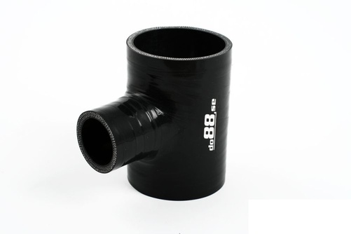 Silicone hose T-coupling 2,5'' + 1'' (63+25mm)