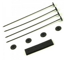 Mounting pins to coolers
