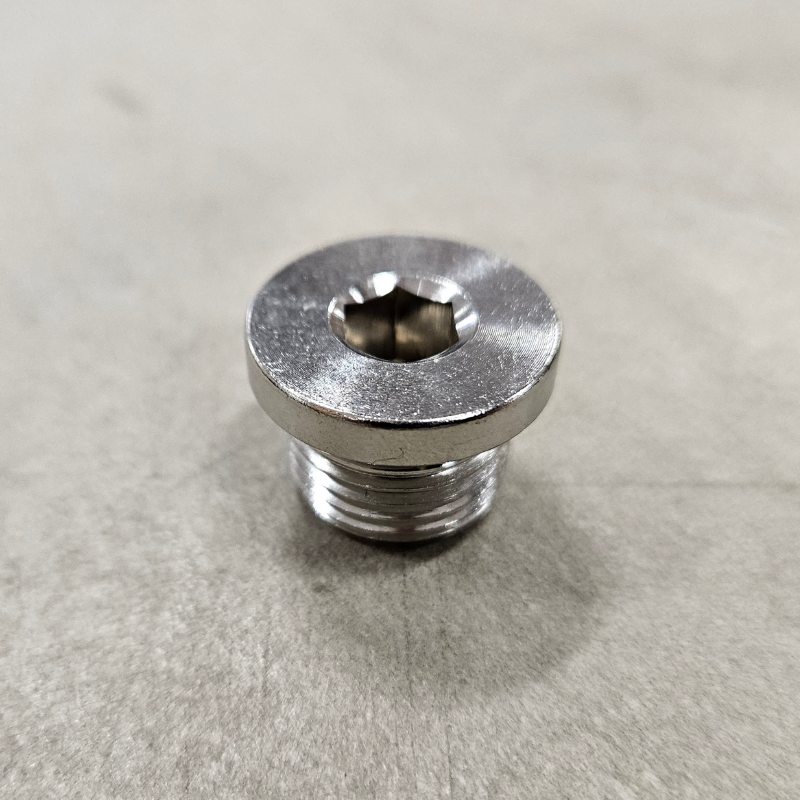 Lambda plug M18x1.5 SS - 5/16" Hex
