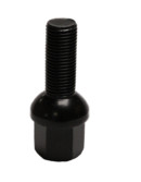 Wheel bolt Black M12x1,25