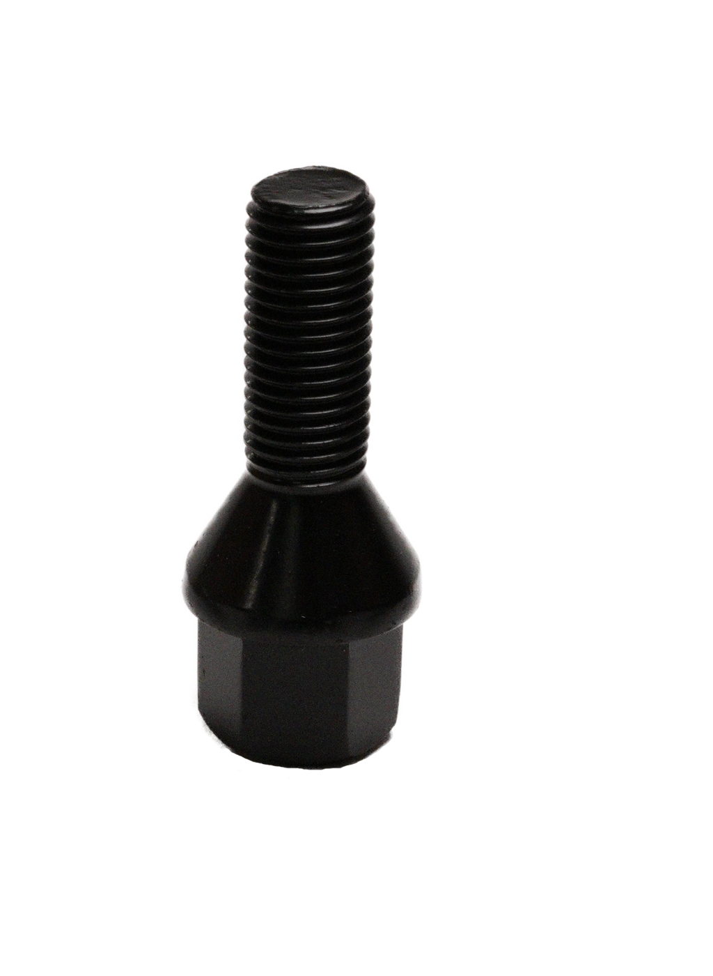 Wheel bolt v2 Black M12x1.5