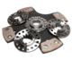 GM / MB 26x Performance Sinter Clutch disc 4 puck 240mm