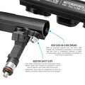 Nuke Volvo 5cyl White Engine fuel rail
