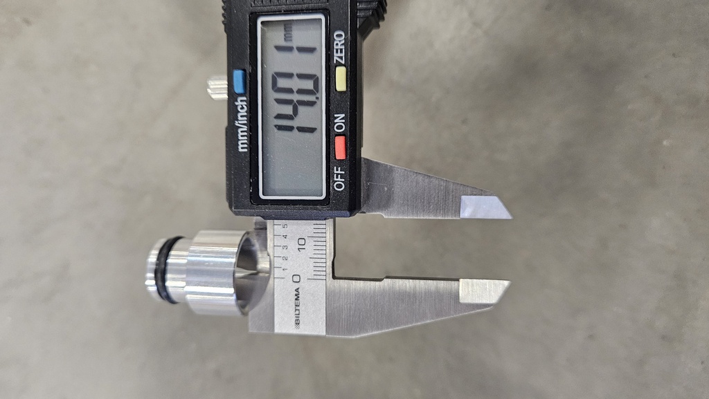 Adapter / spacer for 14mm Injector (for welding)