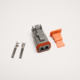 Connector 2-pin DT series male