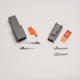 Connector 2-pin DTM series male + Female
