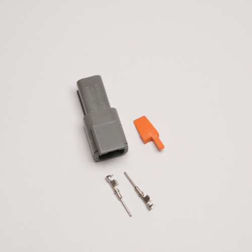 Connector 2pin DTM series (female)