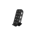 Footrest Left Driver Black