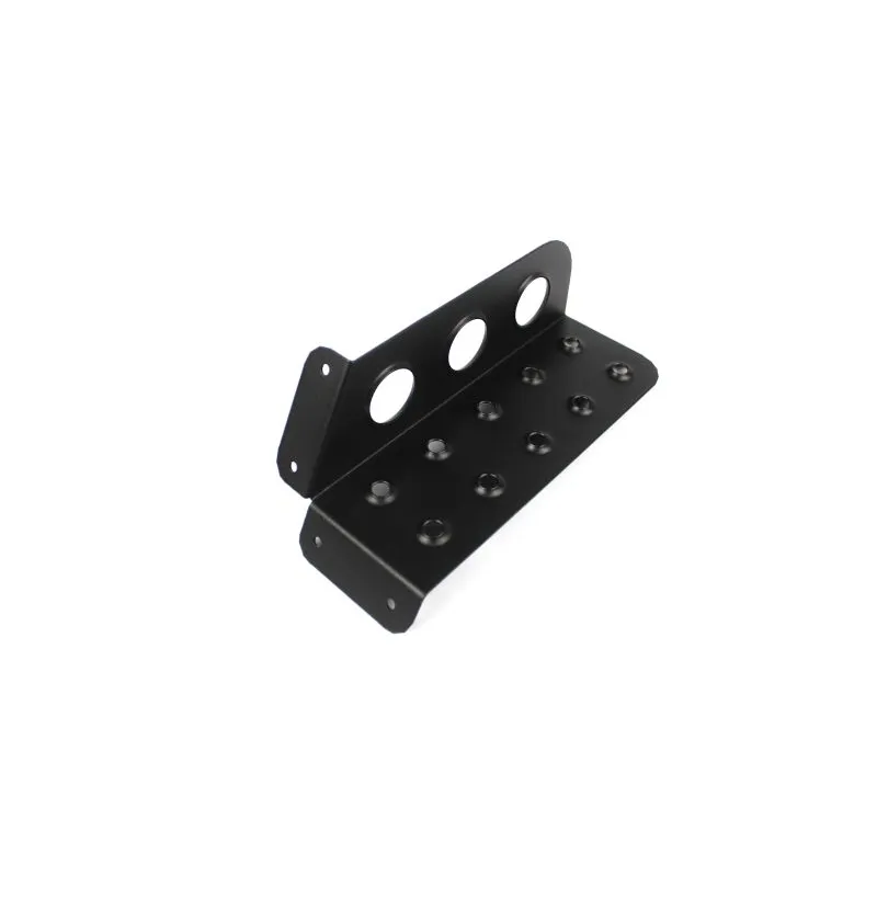 Footrest Left Driver Black