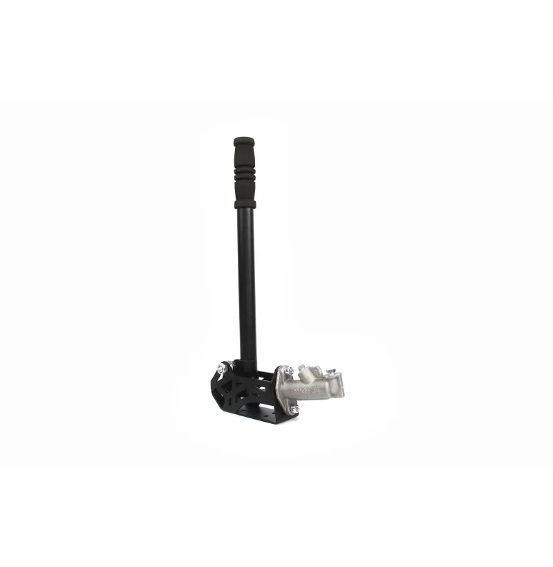 Inverted hydraulic handbrake with master brake cylinder (for external reservoir)