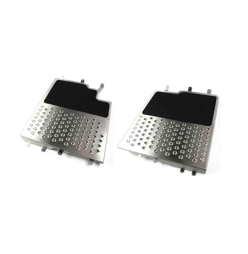 BMW E46 Footrests and Floor Plates Stainless