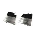 BMW E46 Footrests and Floor Plates Stainless