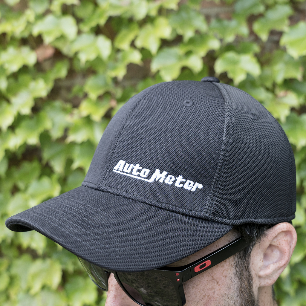 Hat, Lxl, Sport Mesh Flexfit, Black, 'Autometer'