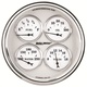 5" Quad Gauge, 100 Psi/100-250 °F/8-18v/240-33 Ω, Old-Tyme White Ii