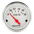 5 Pc. Gauge Kit, 3-1/8" & 2-1/16", Elec. Speedometer, Arctic White