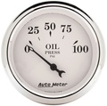 5 Gauge Direct-Fit Dash Kit, Chevy Car 53-54, Old Tyme White