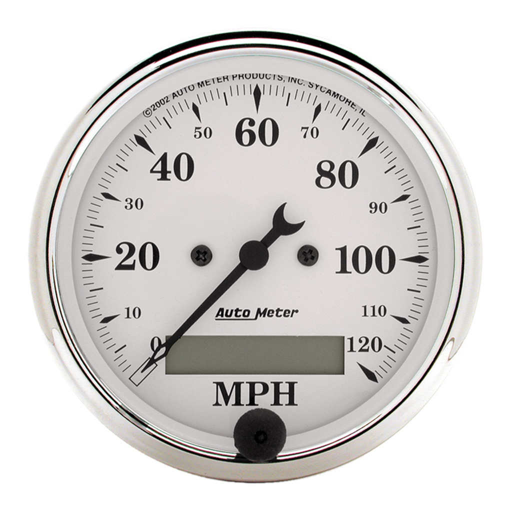 5 Gauge Direct-Fit Dash Kit, Nova 62-65, Old Tyme White