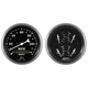 2 Pc. Gauge Kit, 3-3/8" Quad & Speedometer, 240-33 Ω, Old Tyme Black