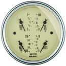 3-3/8" Quad Gauge, 100 Psi/100-250 °F/8-18v/240-33 Ω, Antique Beige