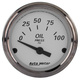 2-1/16" Oil Pressure, 0-100 Psi, American Platinum