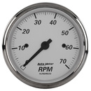 3-1/8" In-Dash Tachometer, 0-7,000 Rpm, American Platinum
