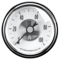 2-1/16" Oil Pressure, 0-100 Psi, Prestige Pearl