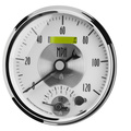 5" Tachometer/Speedometer Combo, 8k Rpm/120 Mph, Prestige Pearl