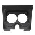 2 Gauge Direct Fit Dash Kit, Camaro/Firebird 67-68, Designer Black