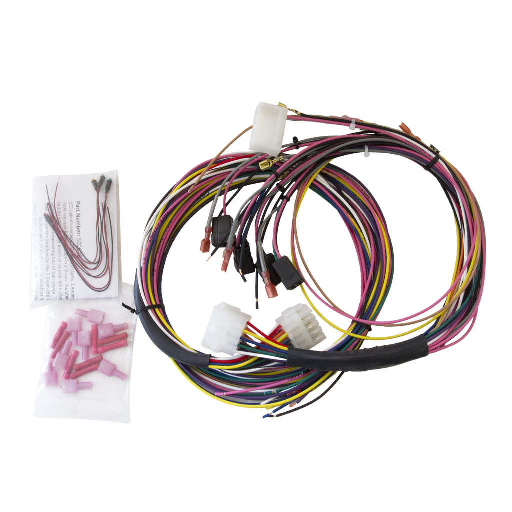 5 Gauge Direct-Fit Dash Kit, Chevy Car 53-54, Old Tyme White