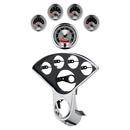 5 Gauge Direct-Fit Dash Kit, Chevy Truck 55-59, American Muscle
