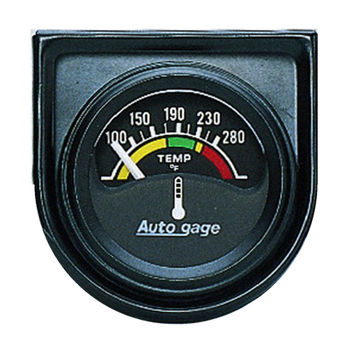 1-1/2-1/16" Water Temperature, 100-280 °F, Auto Gage